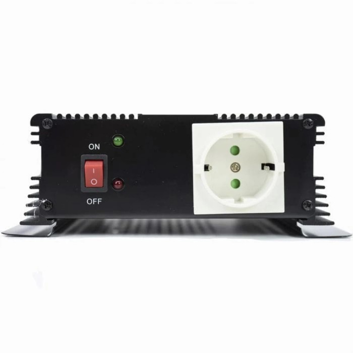 Invertor / convertor auto de tensiune 12v-230v 800w cu unda sinusoidală pură