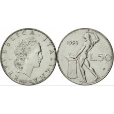 Italia 1992 - 50 lire, circulata