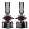 Set 2 LED-Uri Auto Techstar&reg; V8, 9006, 120W, 12-24V, 15000 Lumeni, 6000K, Unghi Fascicul 360&deg;, CSP 3570, Canbus, Radiator Aluminiu, Racire Cooling Tec