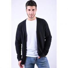 Cardigan Bumbac Jack&amp;amp;Jones Hector Knit Negru foto