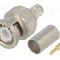 Conector BNC, 50&Omega;, tata, aurit, TELEG&Auml;RTNER - J01000A0049