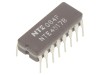 Registru de deplasare digital NTE Electronics NTE4517B THT DIP16 Circuit integrat
