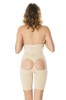Lenjerie Modelatoare Push-Up Fesieri Formactive S368-221, Alb Crem, Fara Cusaturi, Efect Slabire, Abdomen si Solduri Tonifiate