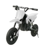 Cumpara ieftin Motocicleta electrica pentru copil 5-10 ani, Honda CRF450 250W, 24V, roti gonflabile, alba