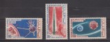 MAURITANIA COSMOS 1966 MI. 266-268 MNH