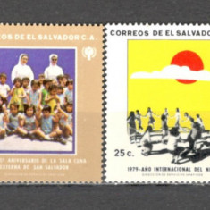 El Salvador.1979 Ziua internationala a copilului GE.203
