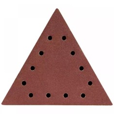 Disc unghiular de polisat, 100 granulatie, 5 buc., cu gauri Dedra
