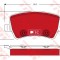 Set placute frana,frana disc VOLVO V70 II (SW) (2000 - 2007) TRW GDB1685DTE