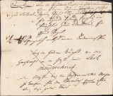 A359 Lot de 4 chitanțe olografe &icirc;n limba germană, &icirc;nceput de secol al XIX-lea