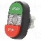 Intrerupator dublu, 22mm, seria MPD, IP66, ABB - 1SFA611144R1108