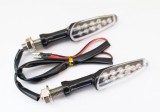 Set semnalizari moto led negre