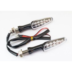 Set semnalizari moto led negre