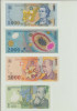 SET 1000 LEI 1998 + 2000 LEI 1999 + 5000 LEI 1998 + 1 LEU 2005 UNC, B1.144