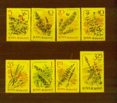 Romania 1966 Plante subacvatice - serie neuzata MNH, lp634 foto