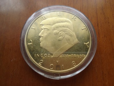 2018-SUA-D.Trump-Al 45-lea Presedinte-comemorativa foto