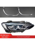 Set fibra reparatie lumini de zi DRL far dreapta pentru BMW Seria 4 G22, G23, G26, M3 G80, M4 G82 2020-2024