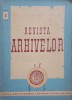 Revista Arhivelor Vol. 2, Anul V - V. Arimia (1962), Istorie, 350 Pagini