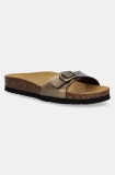 Scholl papuci ESTELLE femei, culoarea auriu, F321571010