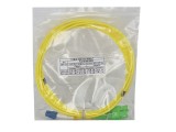 Set de 5 cabluri de legătură cu fibră optică LC/UPC, SC/APC, SM, G657a1, DX 3,0 mm, LSZH, 3 m, noi