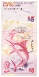 Bermuda 5 Dolari 2009 P-58c Hibrid Seria A1063774