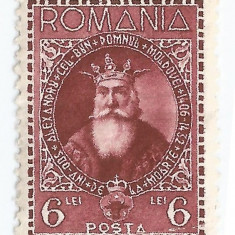 Romania, LP 95/1932, 500 de ani de la moartea lui Alexandru cel Bun, MNH