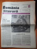 Romania literara 9 februarie 1989-art. si foto victor eftimiu