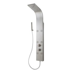 Panel de dus hidromasaj Cooke&amp;amp;Lewis, Lekima, 140 x 2 cm, termostat,inox foto