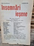 Revista Insemnari Iesene nr.1/1940