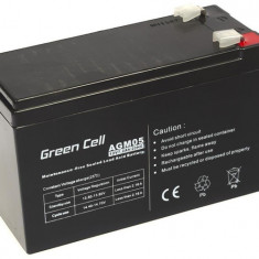 Baterie Green Cell AGM gel 12V 7.2Ah