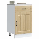 VidaXL Dulap de bază de bucătărie &bdquo;Lucca&rdquo; din lemn de stejar Sonoma 853720