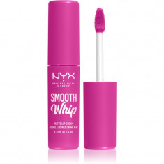 NYX Professional Makeup Smooth Whip Matte Lip Cream ruj de buze catifelant cu efect de netezire culoare 20 Pom Pom 4 ml