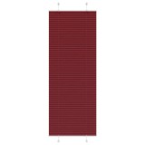 vidaXL Jaluzea plisată Bordeaux Roșu 75x200 cm Lățime țesătură 74,4 cm