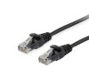 Patch cord Cat.6 U/UTP 3m , negru, EQUIP 625452 SafetyGuard Surveillance, Rovision
