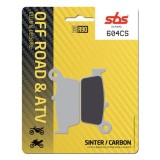 SBS - plăcuțe de fr&acirc;nă 604CS - Offroad &amp; ATV [Sinter / Carbon]