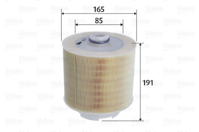 VALEO 585760 Filtru aer foto