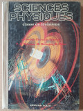 SCIENCES PHYSIQUES, classe de troisieme, 1978, Paul Jean Chirouze, in franceza