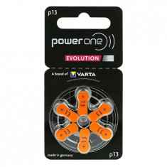 Baterii Auditive Power One Evolution P13 Bl 6 Varta