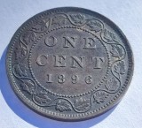 242. Moneda Canada 1 cent 1896