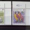 TS21 - Timbre serie Elvetia 1991 Mi1436-1437