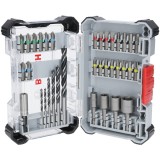 Bosch Extra Hard + PRO Wood - Set accesorii insurubare si burghie lemn 35 bucati