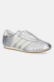 adidas Originals sneakers din piele Teakwondo culoarea argintiu, JS4023