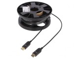 Cablu DisplayPort 1.4 Optic 20m Negru