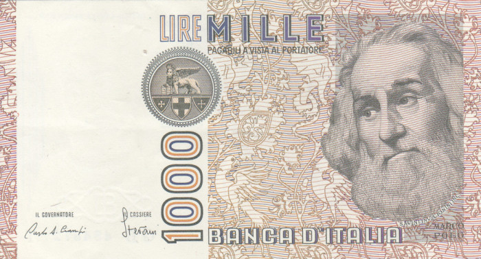 ITALIA 1.000 lire 1982 XF+!!!