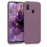 Husa pentru Samsung Galaxy A20e, Silicon, Mov, 48738.181, Carcasa