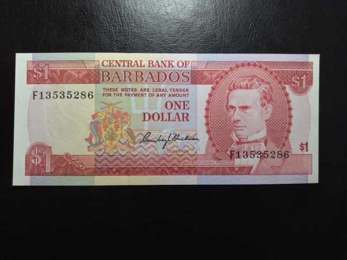 BARBADOS 1 DOLAR UNC