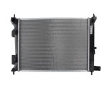 Radiator racire Hyundai I20, 03.2012-12.2015, Kia Rio, 06.2011-2016, motor 1.2, 62 kw, benzina, cutie manuala, cu/fara AC, 500x378x23 mm, aluminiu/pl