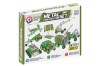 Set de construit metalic, TechnoK, 9 modele de vehicule militare, 201 de piese