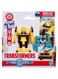 Transformers Evergreen Cyberworld Armored Cyber Changers Armor Bumblebee (g1045)