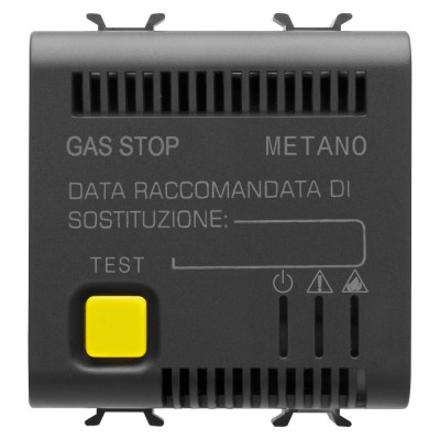 Detector GAZ METAN 2M Gewiss Chorus negru GW12712 foto