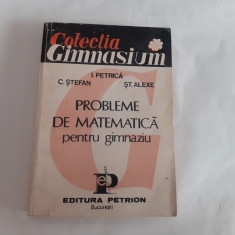 PROBLEME DE MATEMATICA PENTRU GIMNAZIU I PETRICA,C STEFAN-RF21/3